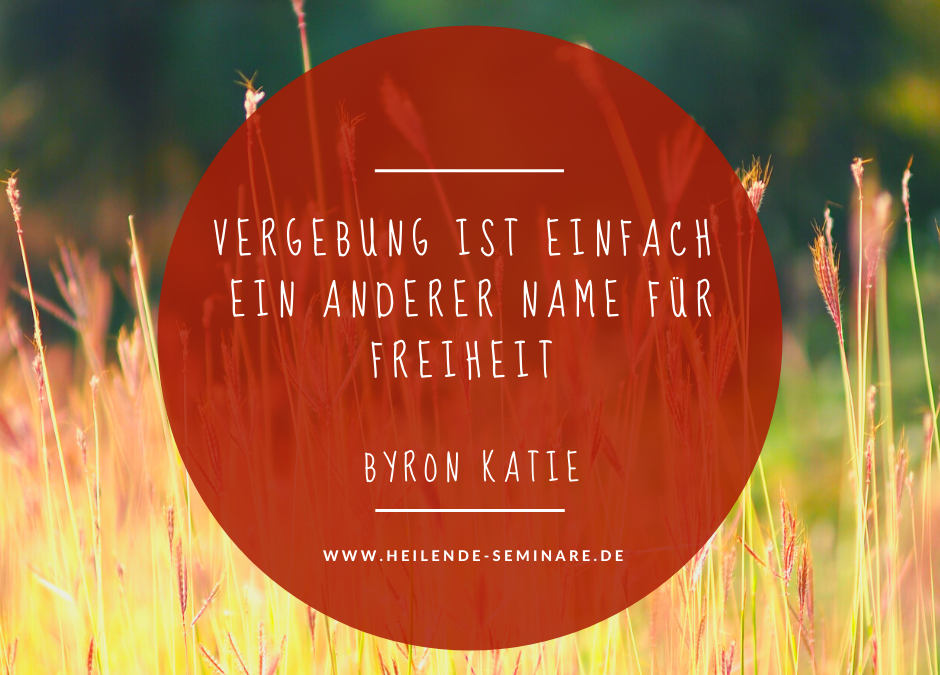 Vergebung und Versöhnung als heilsame Wegbegleiter durch unser Leben